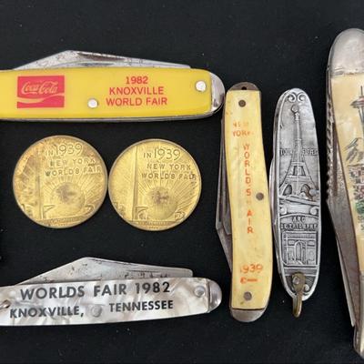 1982 Knoxville World’s Fair Coca Cola Pocket Knife & More