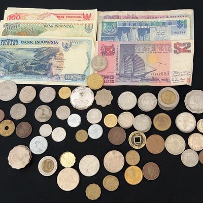  Coins From Around Asia Including Hong Kong