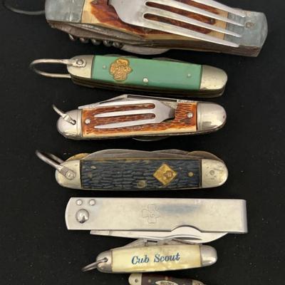 Colonial Pocket Cutlery Knife, Girl & Cub Scout Pocket Knives