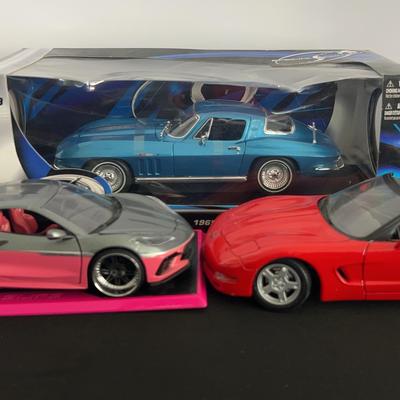 Corvette Die Cast Metal Models