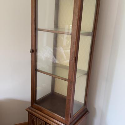 Lighted Curio Cabinet