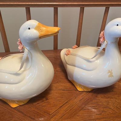 Vintage Ceramic Ducks 