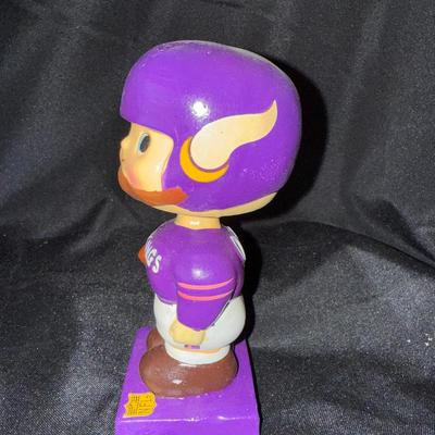 Vintage Twins And Vikings Bobbleheads