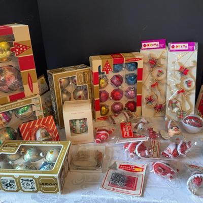 Vintage Christmas Ornaments