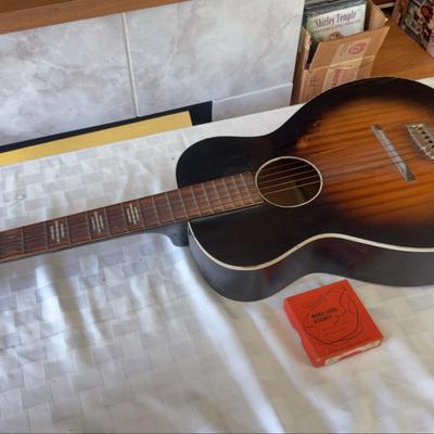 Vintage Harmony Stella Acoustic Guitar