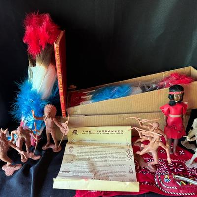 Vintage “Cowboys & Indians” Toys (1950s)