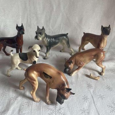 Vintage Hagen-Renaker Dog Figures