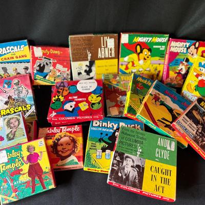 RARE Vintage 8mm Films - Shirley Temple, Mighty Mouse, Little Rascals
