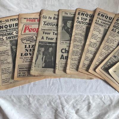 Vintage National Enquirer & The National Tattler From The 70s 