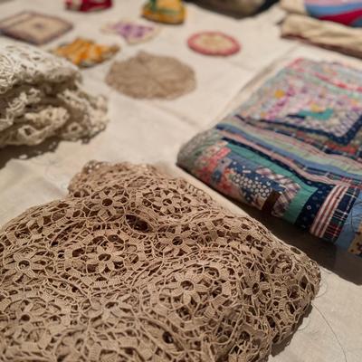 Antique Handmade Quilts and Crochet
