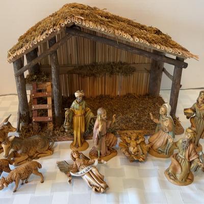 Fontaine Depose Italy Nativity Set
