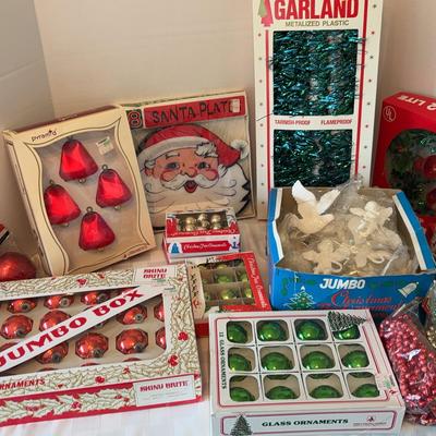 Large Mystery Lot Of Vintage Holiday 