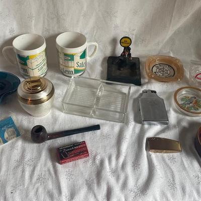 Vintage Ashtrays & Lighters 