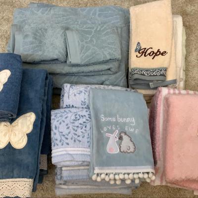 Cotton Bathroom Towels