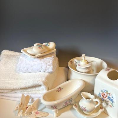 Bath Towels and Bath Vanity Set