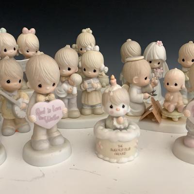 Precious Moments Figurines with Two Musical Pieces