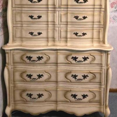 “Dauphine” Kent Coffey French Provincial 6 Drawer Dresser
