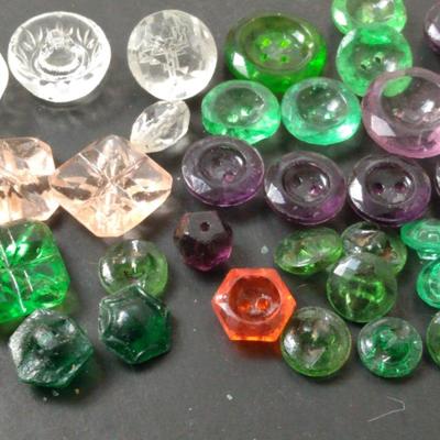 Clear Colored Buttons 