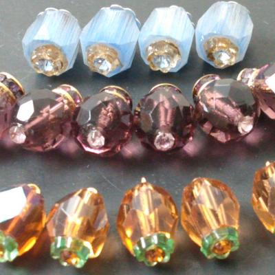 Faceted Colored Buttons 