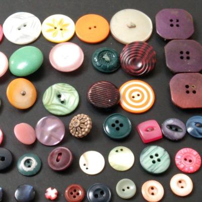 Candy Colored Buttons 
