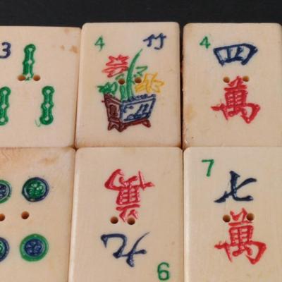 Ma Jong Buttons 