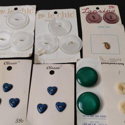 Buttons on Cards