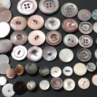 Neutral Earth Tone Buttons 