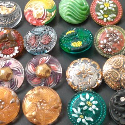 Ornate Floral Buttons
