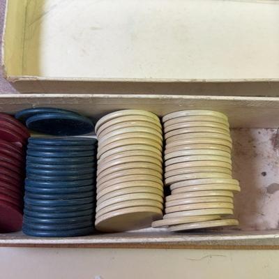 Bakelite/Clay Poker Chips 