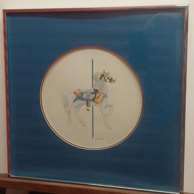 Carousel Horse by K.A. Olsen  