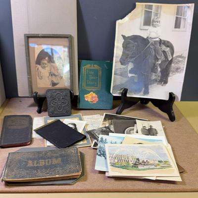 Antique Photographs, Datebooks & Others 