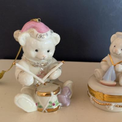 Lenox Bear Figurines 