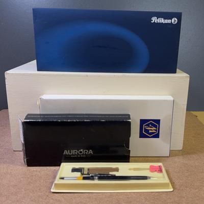 Aurora/Pelikan Souverän M400/Waterman Paris-Pens 