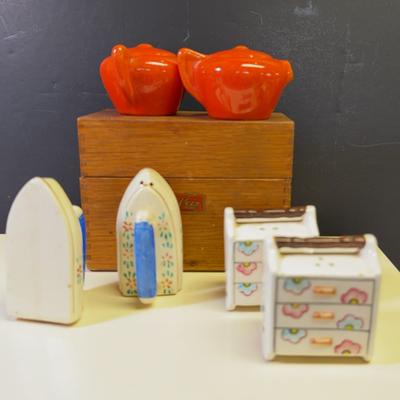 Handwritten Recipes & Vintage S & P