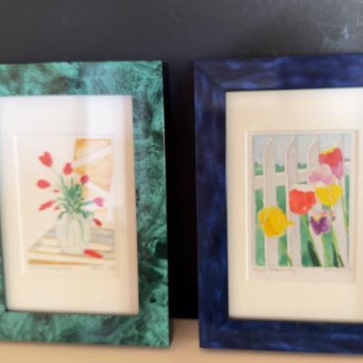 Signed Watercolors "Happy Mother's Day"