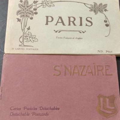 Paris Postcard Booklets 