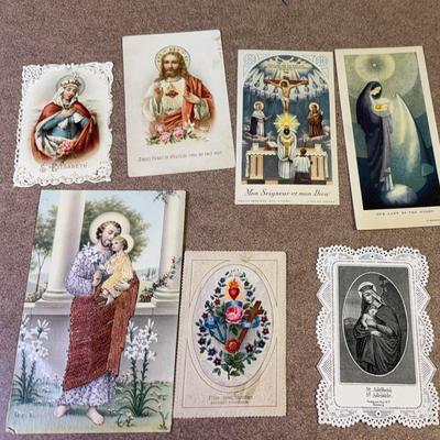 Religious Prayer Cards 
