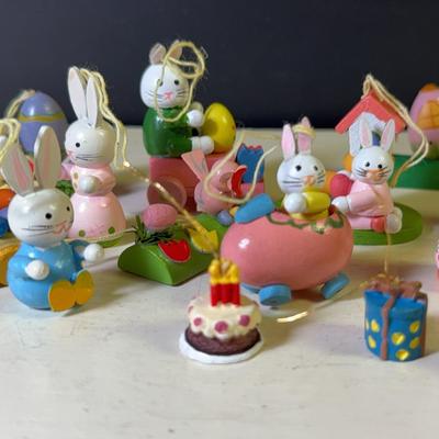 Spring & Easter Wood Ornaments 