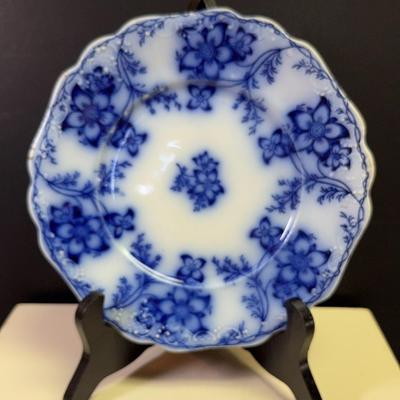 Johnson Bros Claremont Flow Blue Dessert Plate 