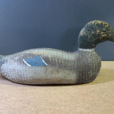 Victor Wood Duck Decoy-Drake Mallard