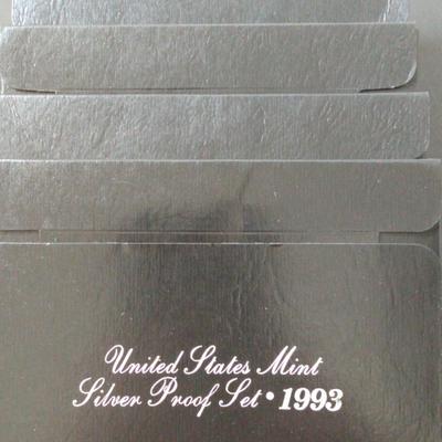 United States Mint Silver Proof Set 1990's 