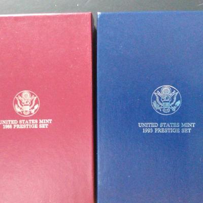 United States Mint Prestige Set 1988 & 1993