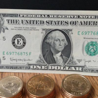 George Washington & Sacajawea Coins 