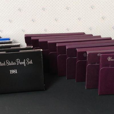 United States Proof Set 1980s
