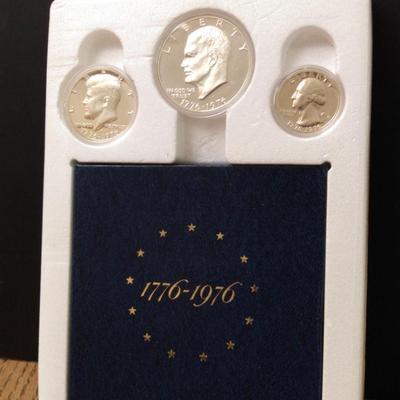 United States bicentennial Silver Proof Set 