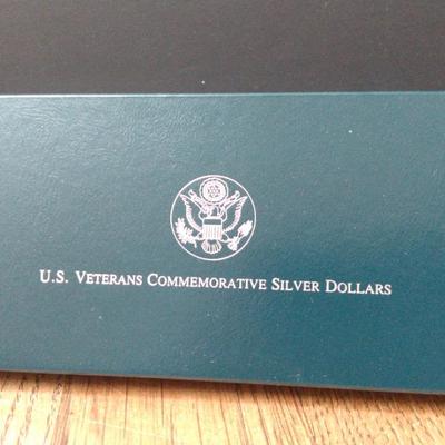 US Veterans Commemorative Silver Dollars