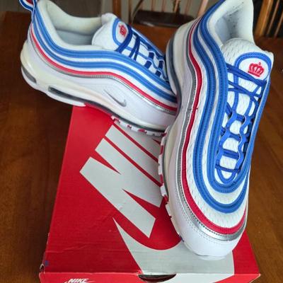 Nike Air Max 97' All Star Jersey (reflective) w/interchangeable Velcro tongue pieces-Size 13