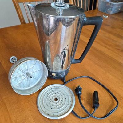 Vintage Presto Super Speed Coffee Percolator