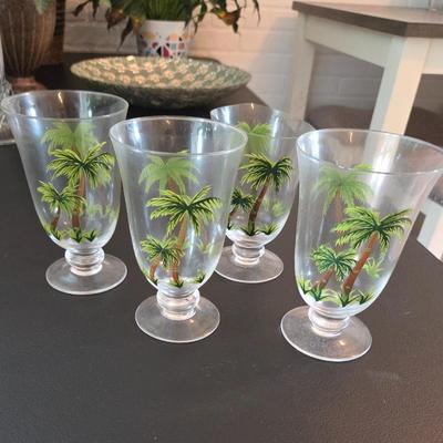 Hand Painted Set of 4