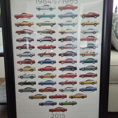 50+years of Ford Mustang